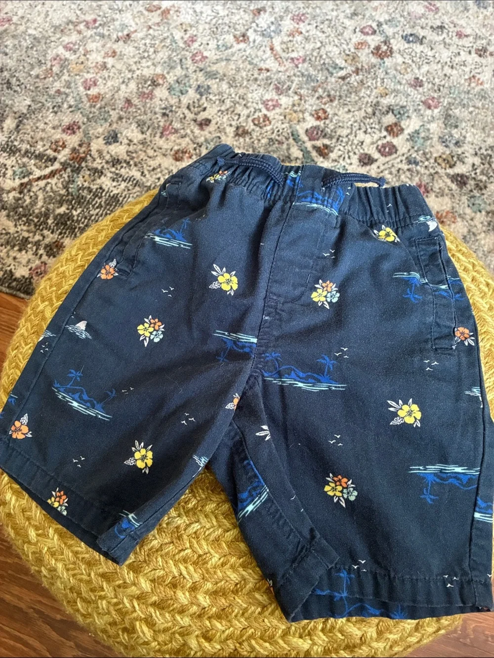Nike, Jumping Beans, Kids Shorts Lot - Navy, Olive Green, Black, Blue, Gray, Tan